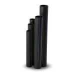 أنابيب HDPE SDR 5 قطر خارجي 280 مم سمك 56.2 مم لون أسود