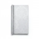 Classic Wallpaper Length 10m, Width 0.73m, Pale Gray Color, Model 305005