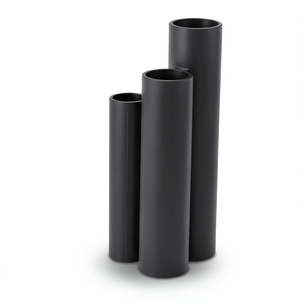 HDPE Pipes SDR 9 Outside Diameter 75 mm Thickness 8.4 mm Black