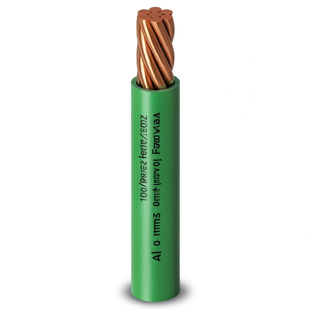 Stranded Copper Wire Heat Resistant PVC Insulation 10mm2, 450/750V | Al Fanar