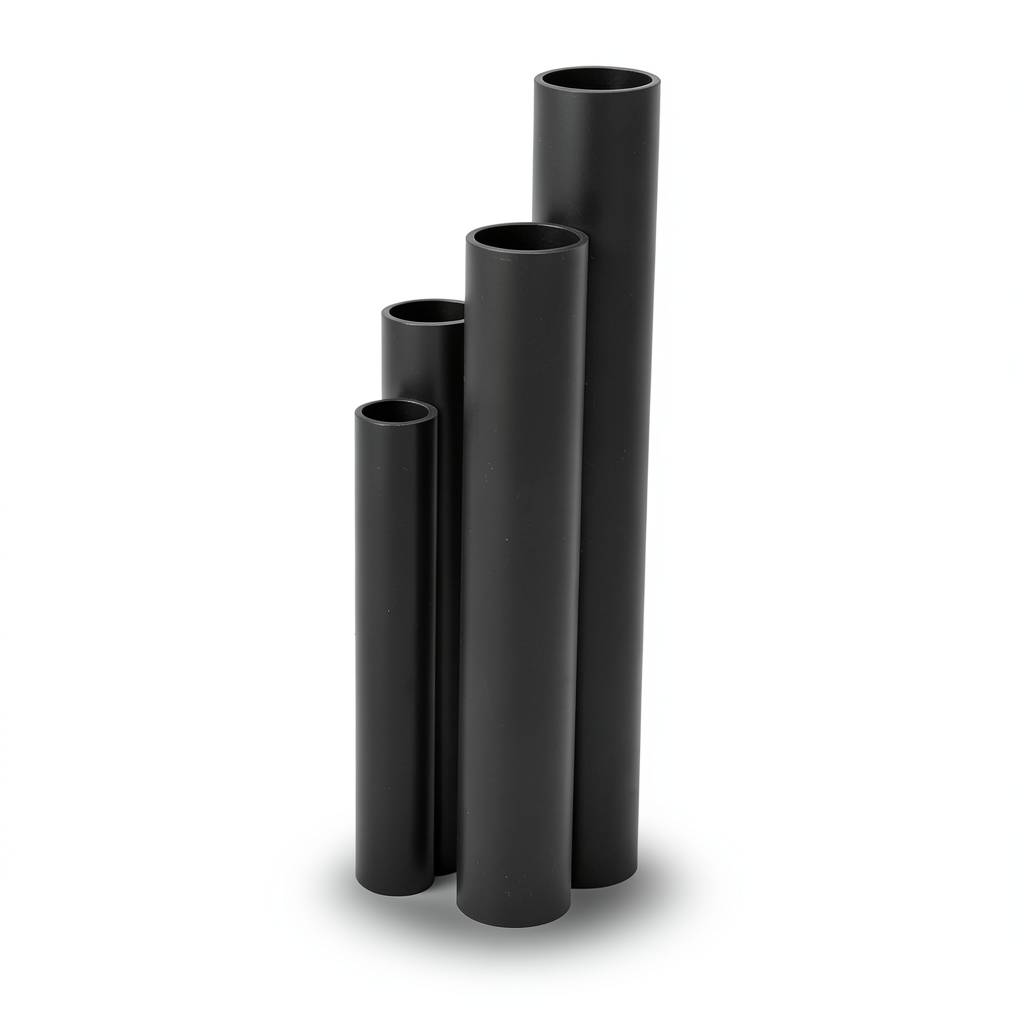 HDPE Pipes SDR 9 Outside Diameter 20 mm Thickness 2.3 mm Black