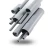 مواسير UPVC EPC 80 مقاس 6 إنش سمك 10.97 مم لون رمادي - Image 1