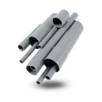 أنابيب UPVC مقاس 8 إنش سمك 12.7 مم لون رمادي EPC 80