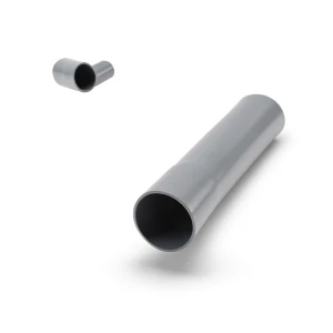 UPVC Pipes EPC 80 4 Inch Size Thickness 8.56 mm Gray