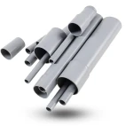 مواسير UPVC EPC 80 مقاس 5 إنش سمك 9.52 مم لون رمادي