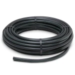لفة أنابيب HDPE ضغط 15.9 بار PE 63 قطر خارجي 16 مم SDR 7.4 أسود