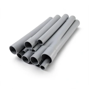 UPVC Pipes Schedule 80 Size 1 Inch Thickness 4.55 mm Gray