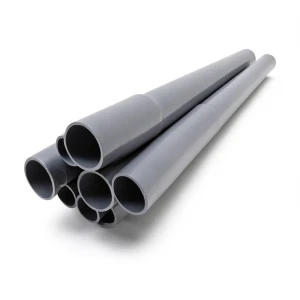 UPVC Pipes Schedule 80 Size 2 ½ inch Thickness 7.01 mm Gray