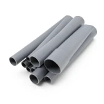 مواسير UPVC جدول 80 مقاس 2 إنش سمك 5.54 مم لون رمادي