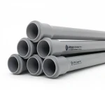 UPVC Pipes Sappco PN 4 Bar Outside Diameter 75 mm Thickness 1.8 mm Gray Color