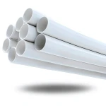 مواسير UPVC جدول 40 مقاس ½ إنش سمك 2.77 مم لون أبيض
