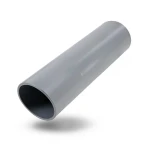 مواسير UPVC جدول 80 مقاس 4 إنش سمك 8.56 مم لون رمادي