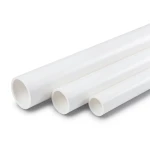 أنابيب UPVC جدول 80 مقاس ½ إنش سمك 3.7 مم لون أبيض | بلاستيك الوطنية
