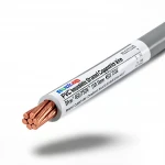 سلك مجدول نحاس معزول PVC، مقاس 10 ملي، 450/750 فولت، لون رمادي | كابلات الرياض