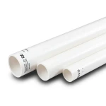 أنابيب UPVC جدول 80 مقاس ¼ 1 إنش سمك 4.9 مم وزن 0.84 كجم/م لون أبيض | بلاستيك الوطنية
