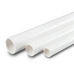 أنابيب UPVC جدول 40 مقاس ¼ 1 إنش سمك 3.6 مم وزن 0.65 كجم/م أبيض | بلاستيك الوطنية