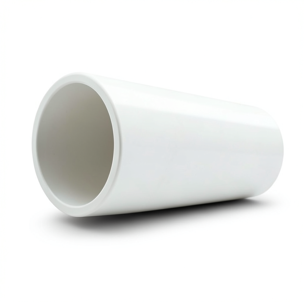 مواسير UPVC جدول 40 مقاس ½ إنش سمك 2.77 مم لون أبيض