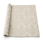 Italian Wallpaper Patterned Design Beige Color, Size 10m x 0.70m, Model 15095