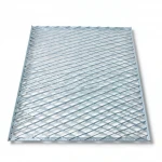 Galvanized Steel Expanded Metal Mesh  [Mazyoon] Thickness 4.8 mm Width 1.22 M Length 7 meter | Bait Al Tatawor Factory