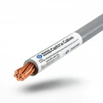 PVC Insulated Stranded Copper Electrical Wire, 120mm Size, 450/750 Voltage Rating, Gray Color | Riyadh Cables