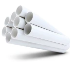 مواسير UPVC جدول 40 مقاس ¼ 1 إنش سمك 3.56 مم لون أبيض