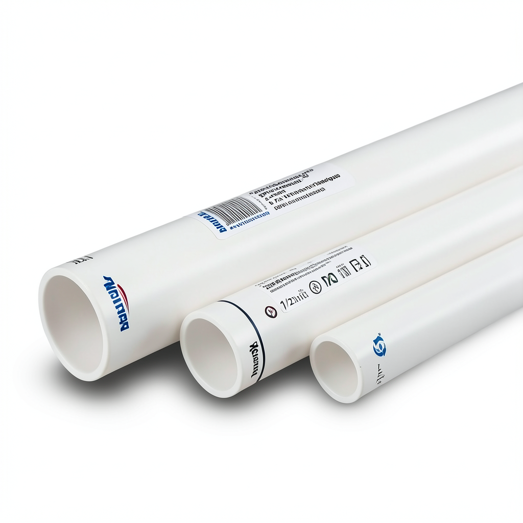UPVC Pipes Schedule 80 ½ inch Thickness 3.7 mm White | Al Watania Plastics