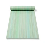 Striped Wall Decoration 10m x 0.53m Green, Model 10048-18