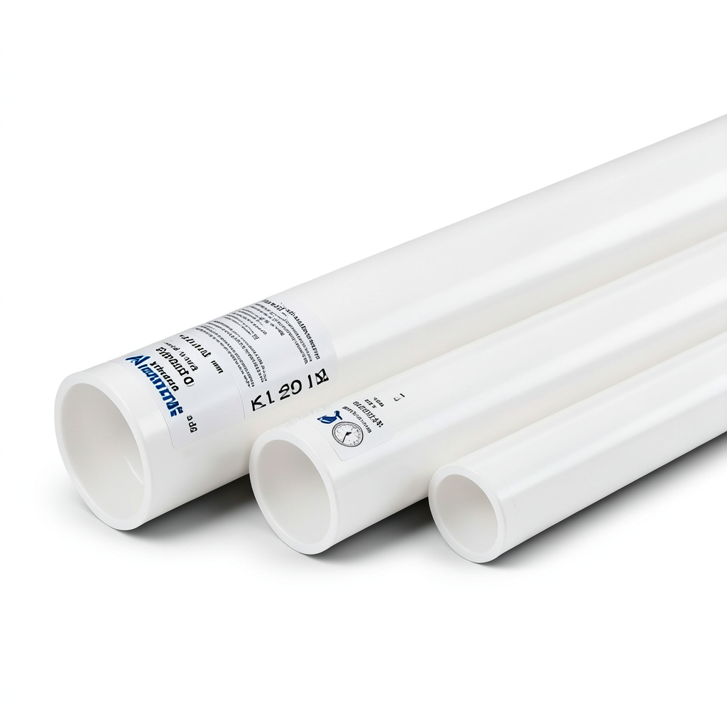 أنابيب UPVC جدول 80 مقاس 1 إنش سمك 4.6 مم وزن 60.0 كجم/م أبيض | بلاستيك الوطنية