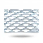 Galvanized Steel Expanded Metal Mesh  [Mazyoon] Thickness 5.8 mm Width 1.22 M Length 7 meter | Bait Al Tatawor Company