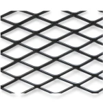 Hot Rolled Black Steel Expanded Metal Mesh 6 mm Thickness 1.22m Width 6m Length