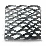 Hot Rolled (Black) Steel Expanded Metal Mesh  [Mazyoon] Thickness 4.8 mm Width 1.22 meter Length 5 meter | Bait Al Tatawor Company