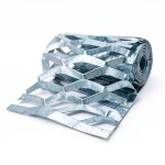 Galvanized Steel Expanded Metal Mesh  [Mazyoon] Thickness 5.8 mm Width 1.22 M Length 6 M | Bait Al Tatawor Company
