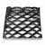 Hot Rolled (Black) Steel Expanded Metal Mesh  [Mazyoon] Thickness 4.8 mm Width 1.22 meter Length 5 meter | Bait Al Tatawor Company