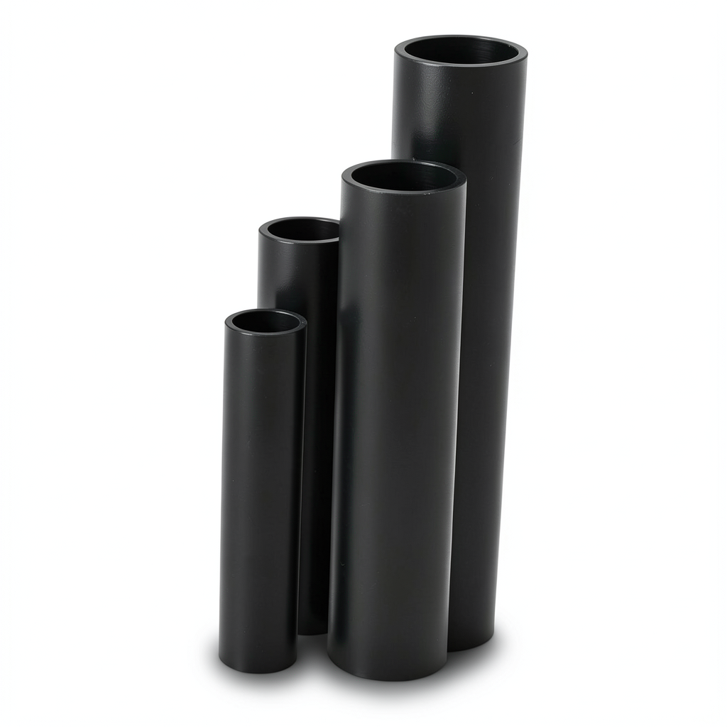 HDPE Pipes SDR 9 Outside Diameter 90 mm Thickness 10.1 mm Black