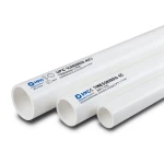 أنابيب UPVC جدول 40 مقاس 2 إنش سمك 3.9 مم وزن 1.04 كجم/م لون أبيض | بلاستيك الوطنية