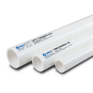 أنابيب UPVC جدول 40 مقاس 2 إنش سمك 3.9 مم وزن 1.04 كجم/م لون أبيض | بلاستيك الوطنية
