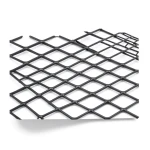 Hot Rolled Black Steel Expanded Metal Mesh Khaleeji 6 mm Thickness 1.22 m Width 7 m Length