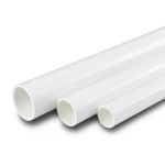 أنابيب UPVC جدول 40 مقاس 3 إنش سمك 5.5 مم وزن 2.14 كجم/متر أبيض | بلاستيك الوطنية