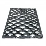 Hot Rolled (Black) Steel Expanded Metal Mesh  [Mazyoon] Thickness 5.8 mm Width 1.22 meter Length 1 meter | Bait Al Tatawor Company
