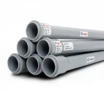 UPVC Pipes [Sappco] PN 4 Bar Size 110 mm Thickness 2.2 mm Gray Color