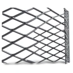 Hot Rolled Black Steel Expanded Metal Mesh Khaleeji 1.2 mm Thickness 2.44 m Width 3 m Length
