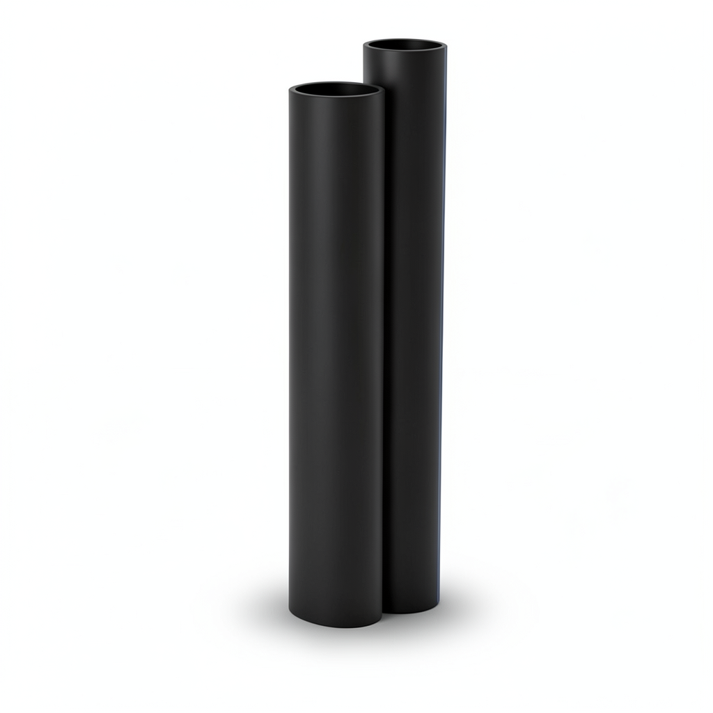 HDPE Pipes SDR 9 Outside Diameter 160 mm Thickness 17.9 mm Black
