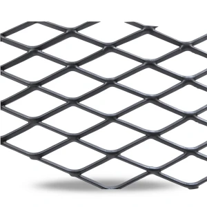 Hot Rolled Black Steel Expanded Metal Mesh Khaleeji 6 mm Thickness 1.22 m Width 1 m Length