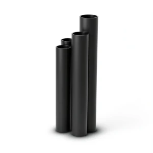 أنابيب HDPE نسبة الأبعاد القياسية 9 قطر خارجي 75 مم سمك 8.4 مم لون أسود