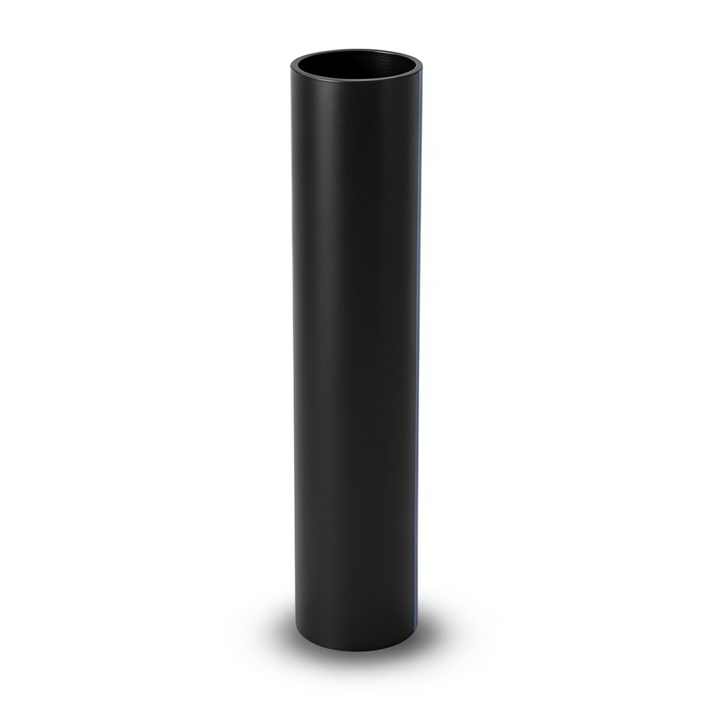 أنابيب HDPE نسبة أبعاد قياسية 9 قطر خارجي 110 مم سمك 12.3 مم لون أسود