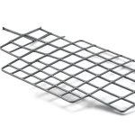 Hot Rolled Steel Expanded Metal Mesh Khaleeji 5.8 mm Thickness 1.22m Width 7m Length