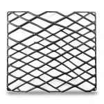 Hot Rolled Black Steel Expanded Metal Mesh Khaleeji 1.4 mm Thickness 2.44 m Width 1 m Length