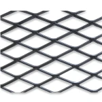 Hot Rolled Black Steel Expanded Metal Mesh Khaleeji 6 mm Thickness 1.22 m Width 3 m Length
