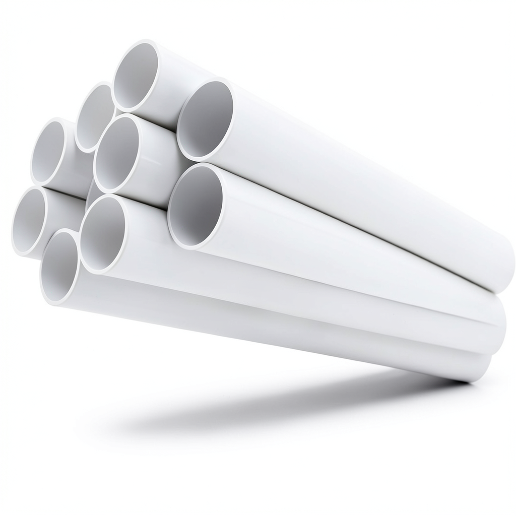 UPVC Pipes Schedule 40 Size 1½ inch Thickness 3.68 mm White