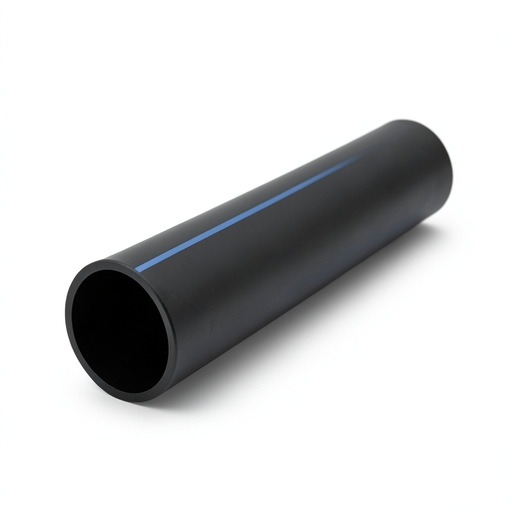 مواسير HDPE نسبة الأبعاد القياسية SDR 9 قطر خارجي 160 مم سمك 17.9 مم لون أسود